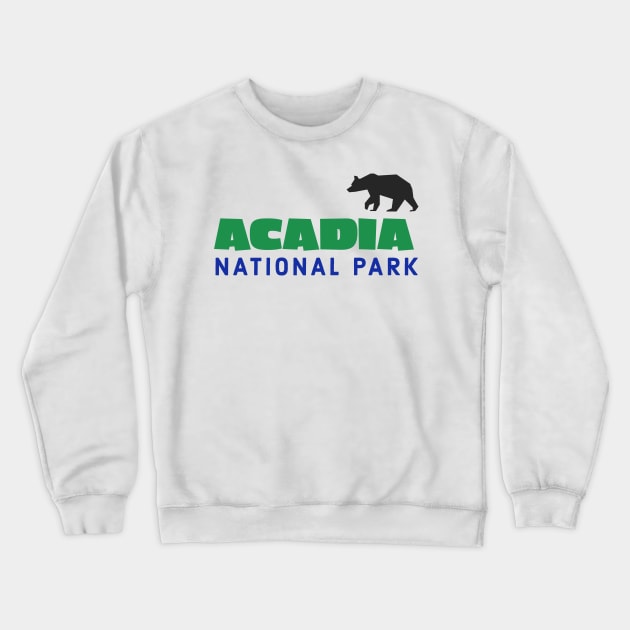 Acadia National Park Crewneck Sweatshirt by cricky